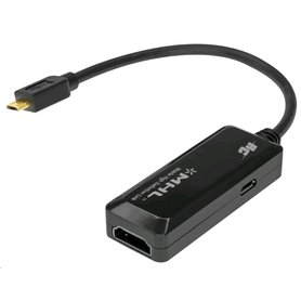 Real Cable iPLUG-MHL - černá