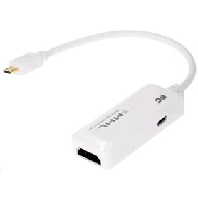 Real Cable iPLUG-MHL - bílá